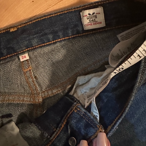 Levis Wedgie White Oak Cone denim size 24 - Picture 8 of 10